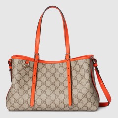 beige and brown GG fabric