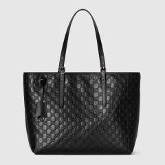 black GG leather