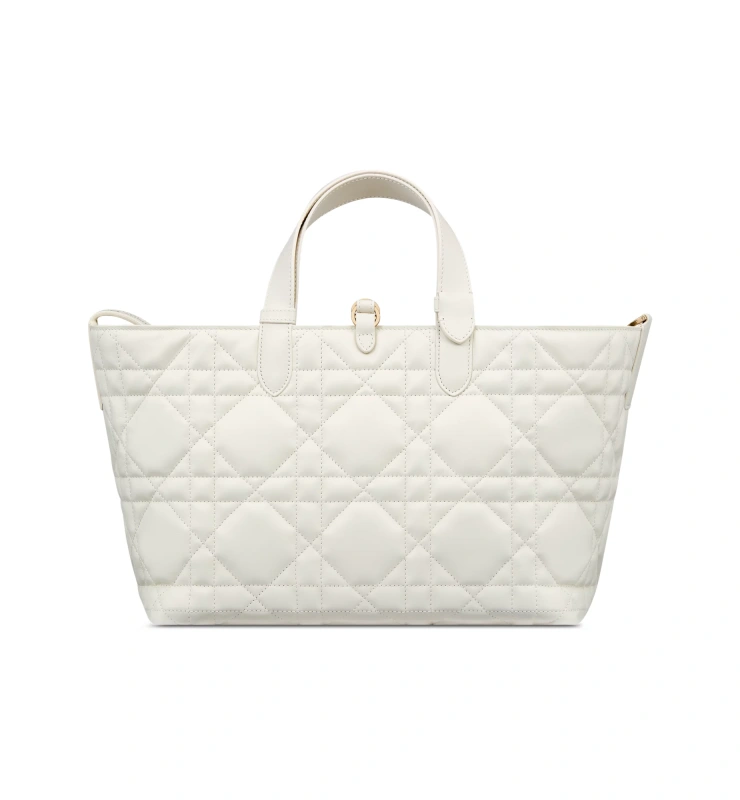 Medium Dior Toujours Bag Desert Taupe Macrocannage Calfskin Reference: M2821OSNW_M59U