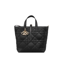 Black Macrocannage Calfskin