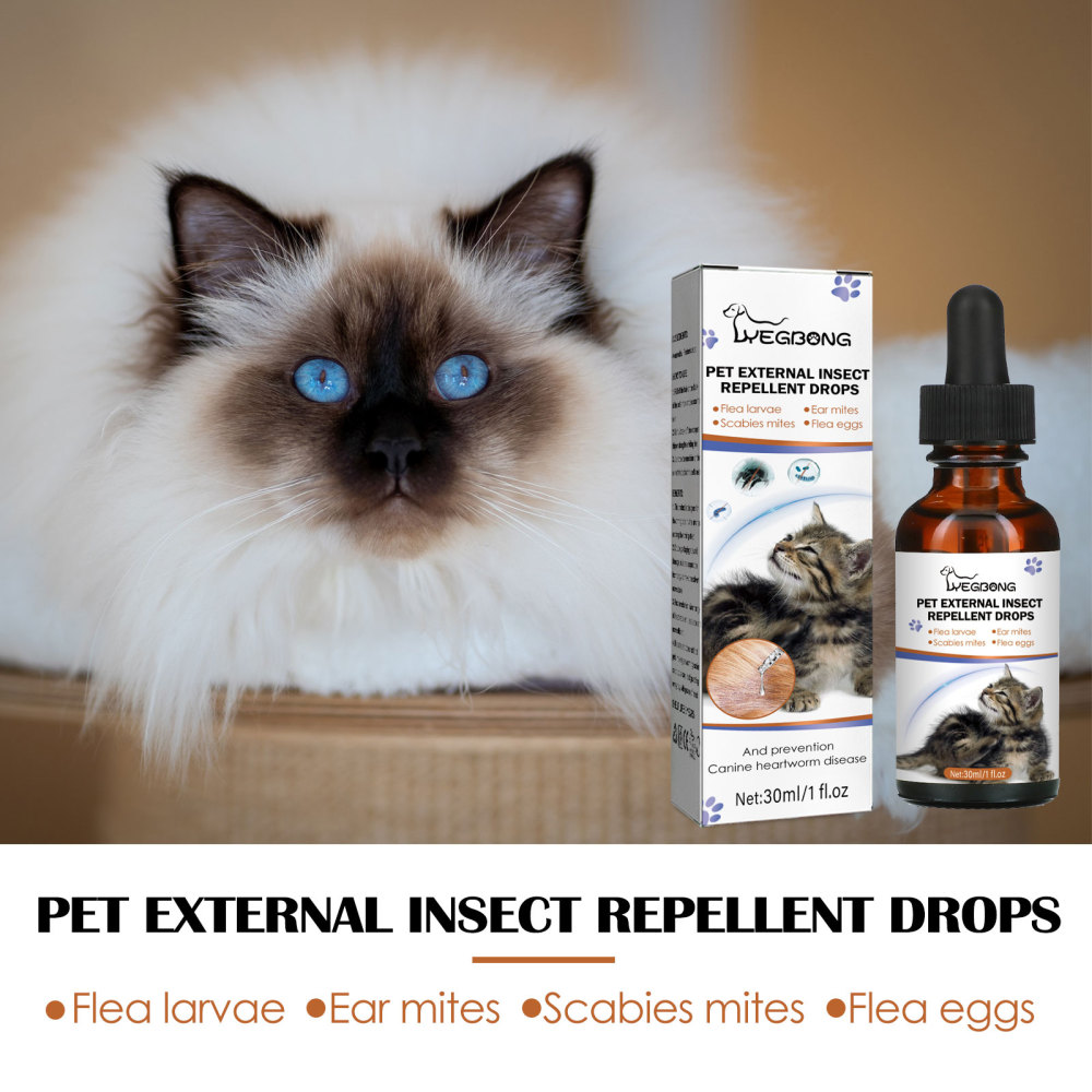 Yegbong Pet Topical Parasite Repellent Drops