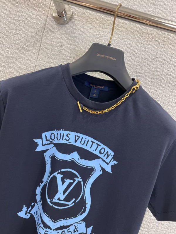 LOUIS VUITTON ルイヴィトン Tシャツ ウィズ LV クレスト 1AI469 スーパーコピー