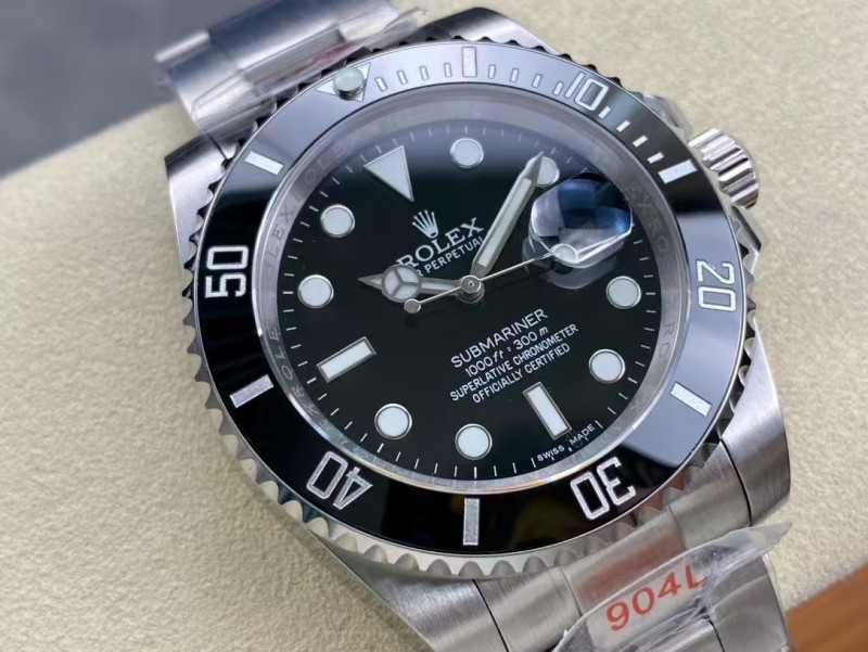 ロレックス ROLEX サブマリーナ 114060 ノンデイト ルーレット 自動巻腕時計 スーパーコピー