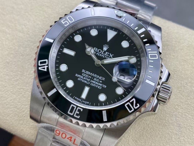 ロレックス ROLEX サブマリーナ 114060 ノンデイト ルーレット 自動巻腕時計 スーパーコピー
