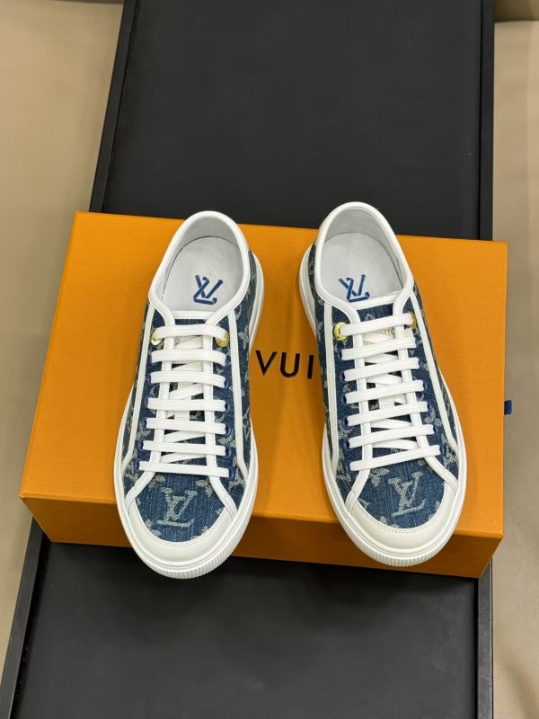 LOUIS VUITTON ルイヴィトン LV ラグーン スニーカー ブルー スーパーコピー