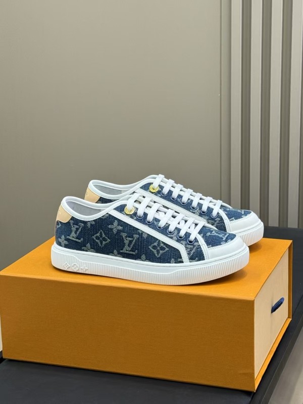 LOUIS VUITTON ルイヴィトン LV ラグーン スニーカー ブルー スーパーコピー