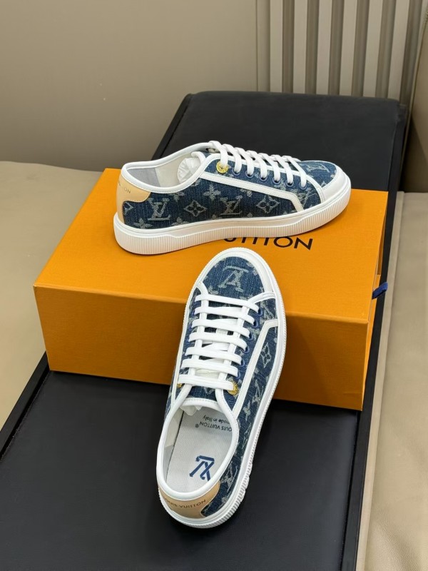 LOUIS VUITTON ルイヴィトン LV ラグーン スニーカー ブルー スーパーコピー