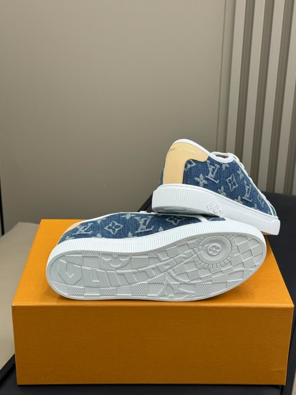 LOUIS VUITTON ルイヴィトン LV ラグーン スニーカー ブルー スーパーコピー