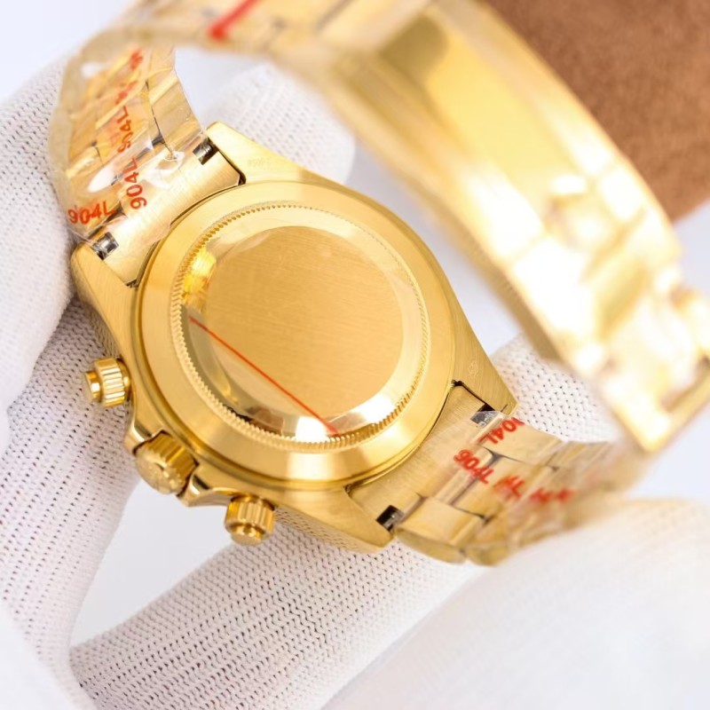 スーパーコピー品 ROLEX ロレックス 時計 コスモグラフ デイトナ 126508 ブラック 文字盤 イエローゴールド YG 自動巻き 防水 クロノグラフ スモールセコンド ROLEX メンズ 腕時計