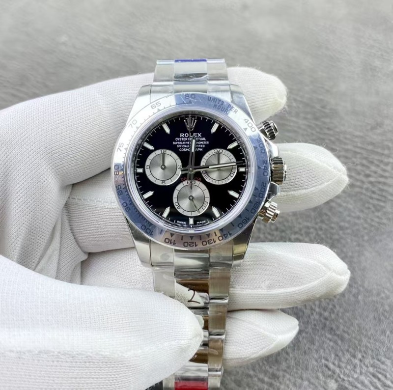 スーパーコピー品 ROLEX ロレックス コスモグラフ デイトナ 自動巻腕時計 オイスター、40 mm、ホワイトゴールド M126509-0001