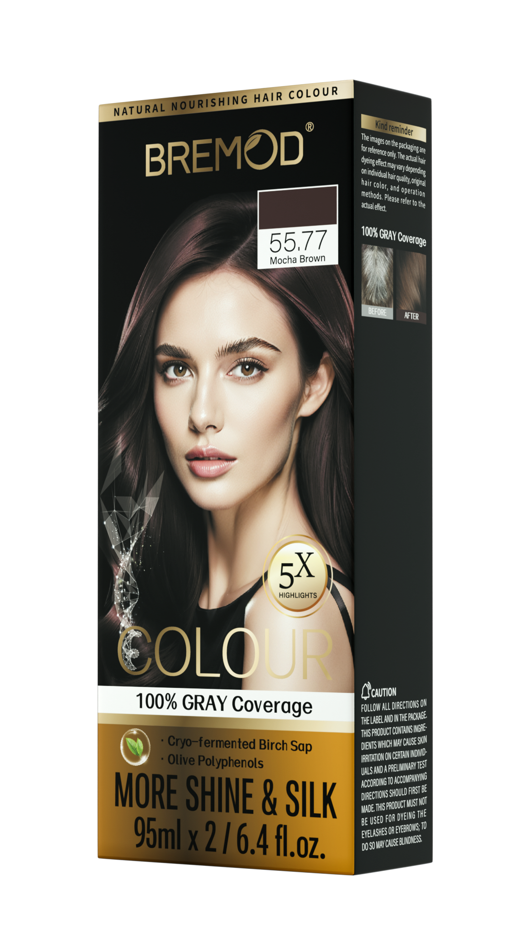 Natural nourishing hair colour 55.77 mocha brown