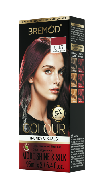 Natural nourishing hair colour 6.45 dark red brown