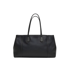 Bolso de diseñador para hombre, bolso de mano de gran capacidad para debajo del brazo, bolso de hombro negro