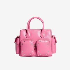 Serie Heavy Metal Moto Storm: Bolso de mano con tachuelas