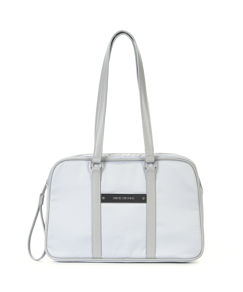★NlCK&NLCOLE★ NICOLE NYLON SHOULDER KNOT BAG_CREAM Designer fashion, Seoul-fully created | W Concept