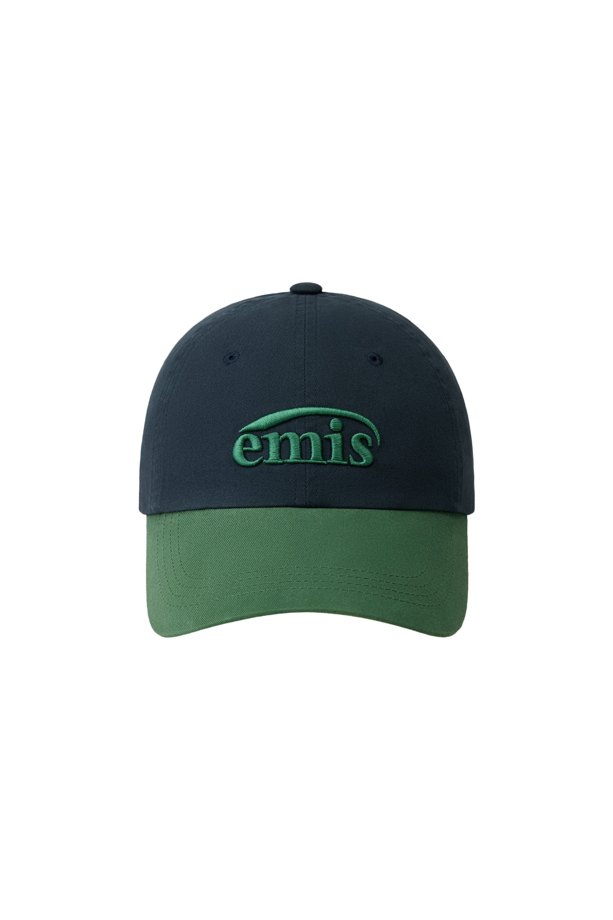 EMIS--WASHED TWO TONE BALL CAP-NAVY