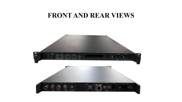 C-Band Down-Converter in 19’’ chassis