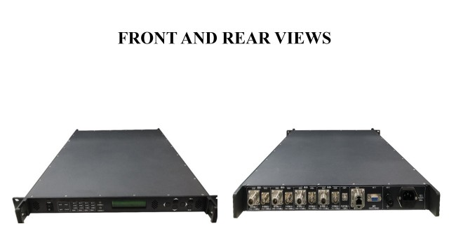L-Band Down-Converter in 19’’ chassis