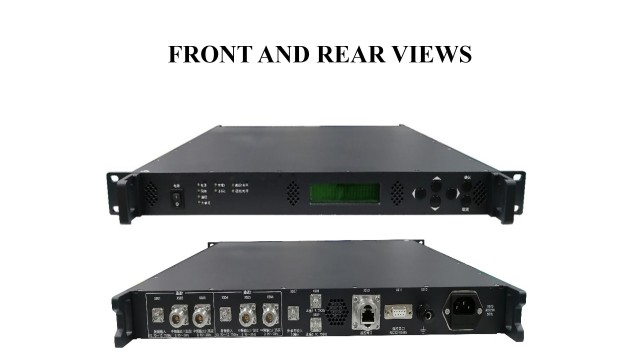 Ku-Band Down-Converter in 1U 19’’ chassis