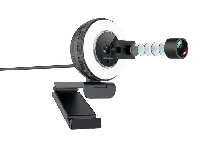4K OBS compatible ring light webcam 867L