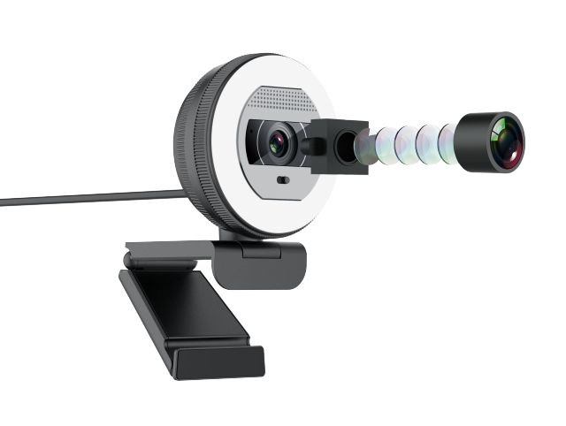 2K ring light Youtube streaming webcam 868Plus