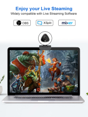 Full HD 30FPS ring light webcam 963