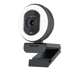 Full HD 60FPS ring light live streaming privacy shutter webcam 866Pro