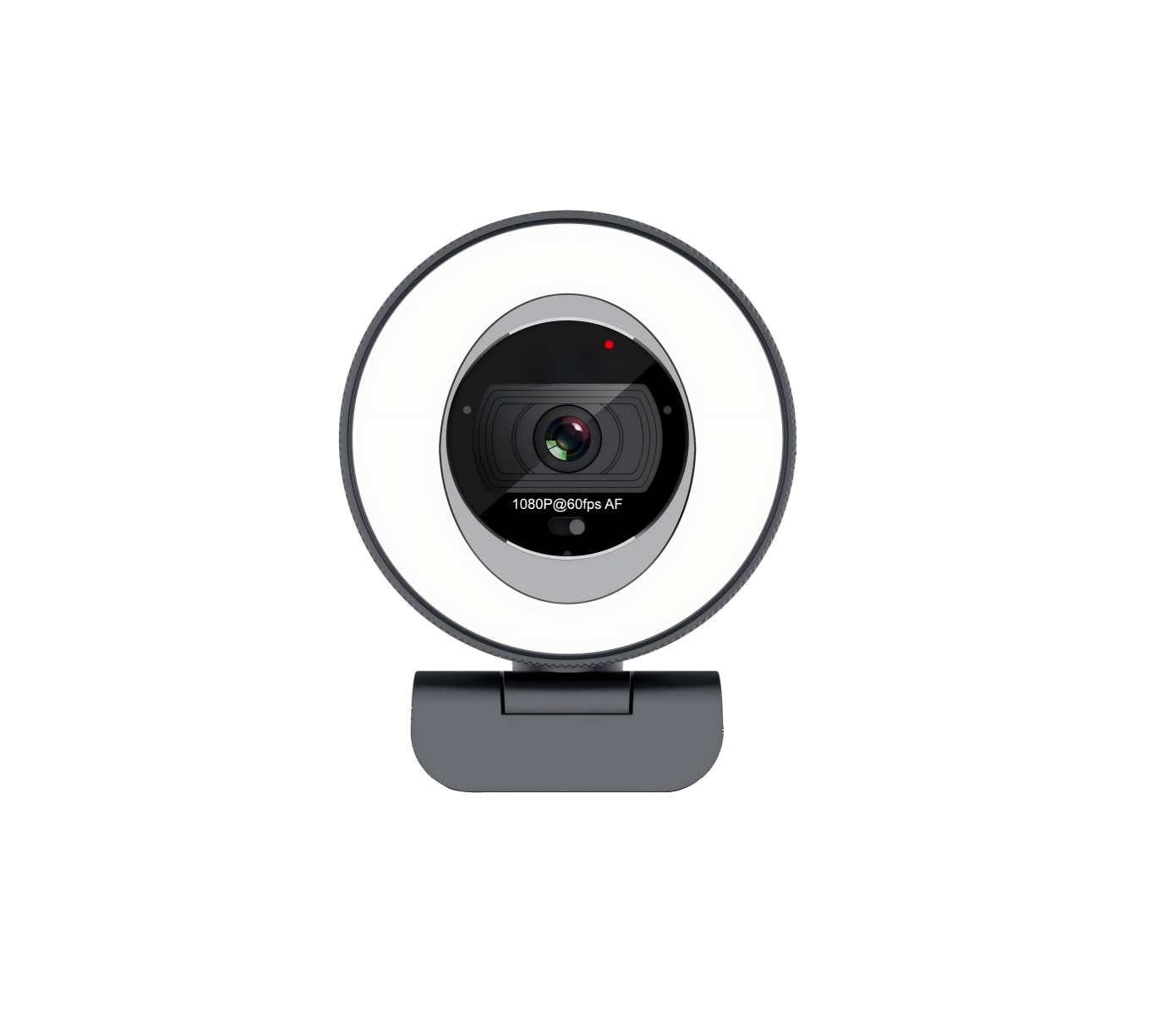 Business Conference Webcam with 1080P 60FPS and Adjustable Fill Light