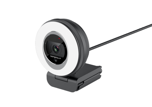 USB Camera for Video Conferencing with 1080P 60FPS Autofocus and Noise Reduction Microphone