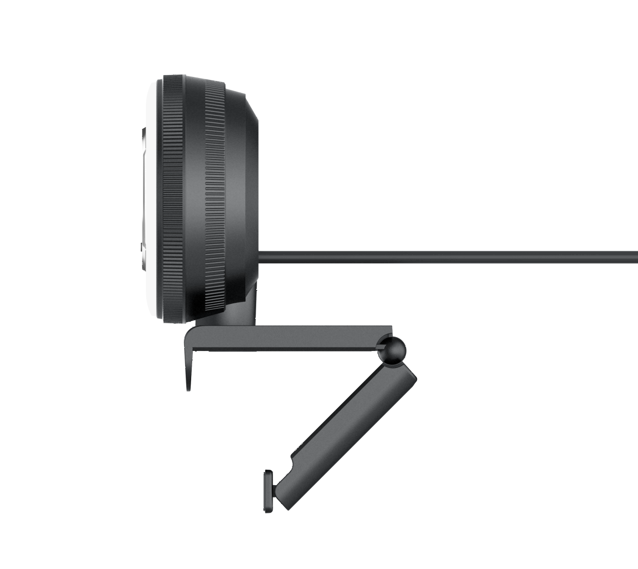 Webcam with Fill Light and Stereo Microphone for Online Teaching and Streaming