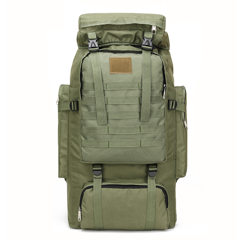 Large-capacity camouflage tactical backpack