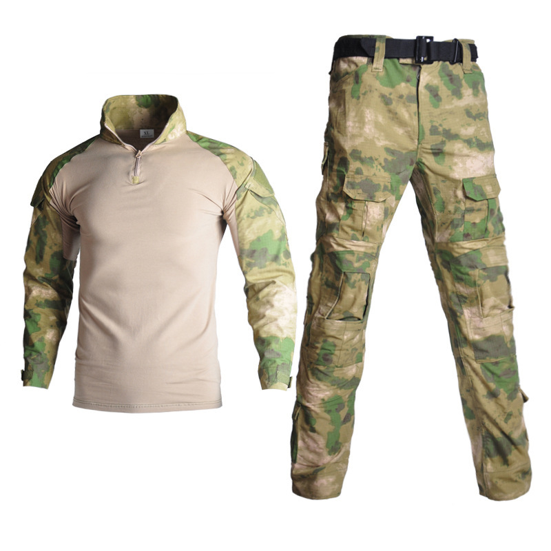 Camouflage suit set tactical frog suit