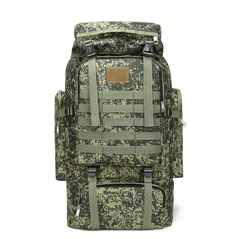 Large-capacity camouflage tactical backpack