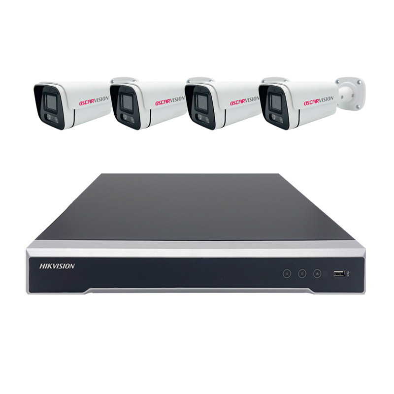 NVR Video Recorder POE Monitor Kit