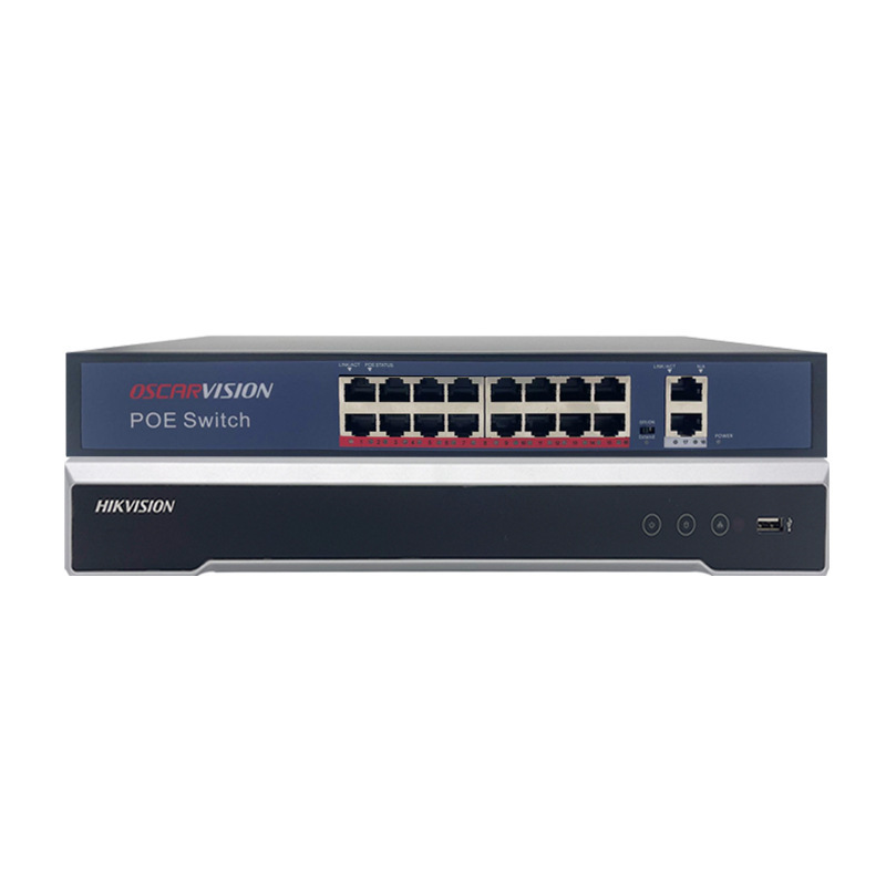 NVR Video Recorder POE Monitor Kit