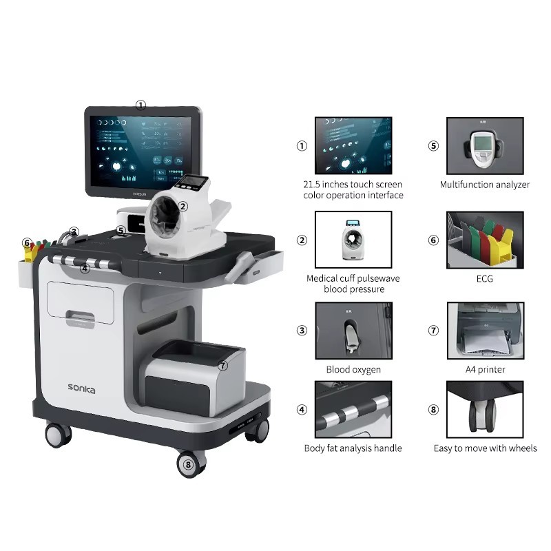 Whole-body testing scanner equipment health diagnostic machine