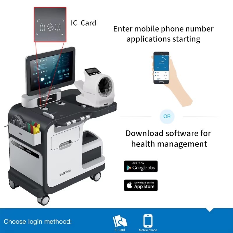 Whole-body testing scanner equipment health diagnostic machine
