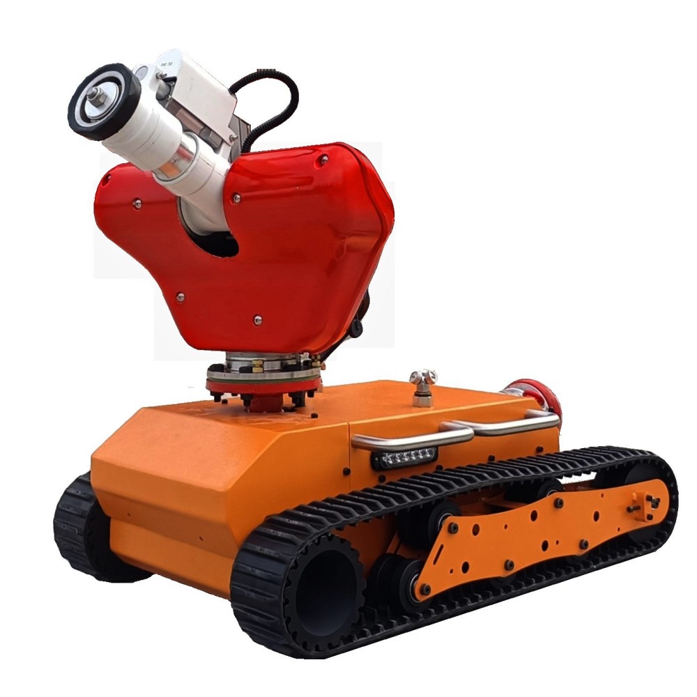 Small fire-fighting robot