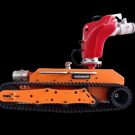 Small fire-fighting robot