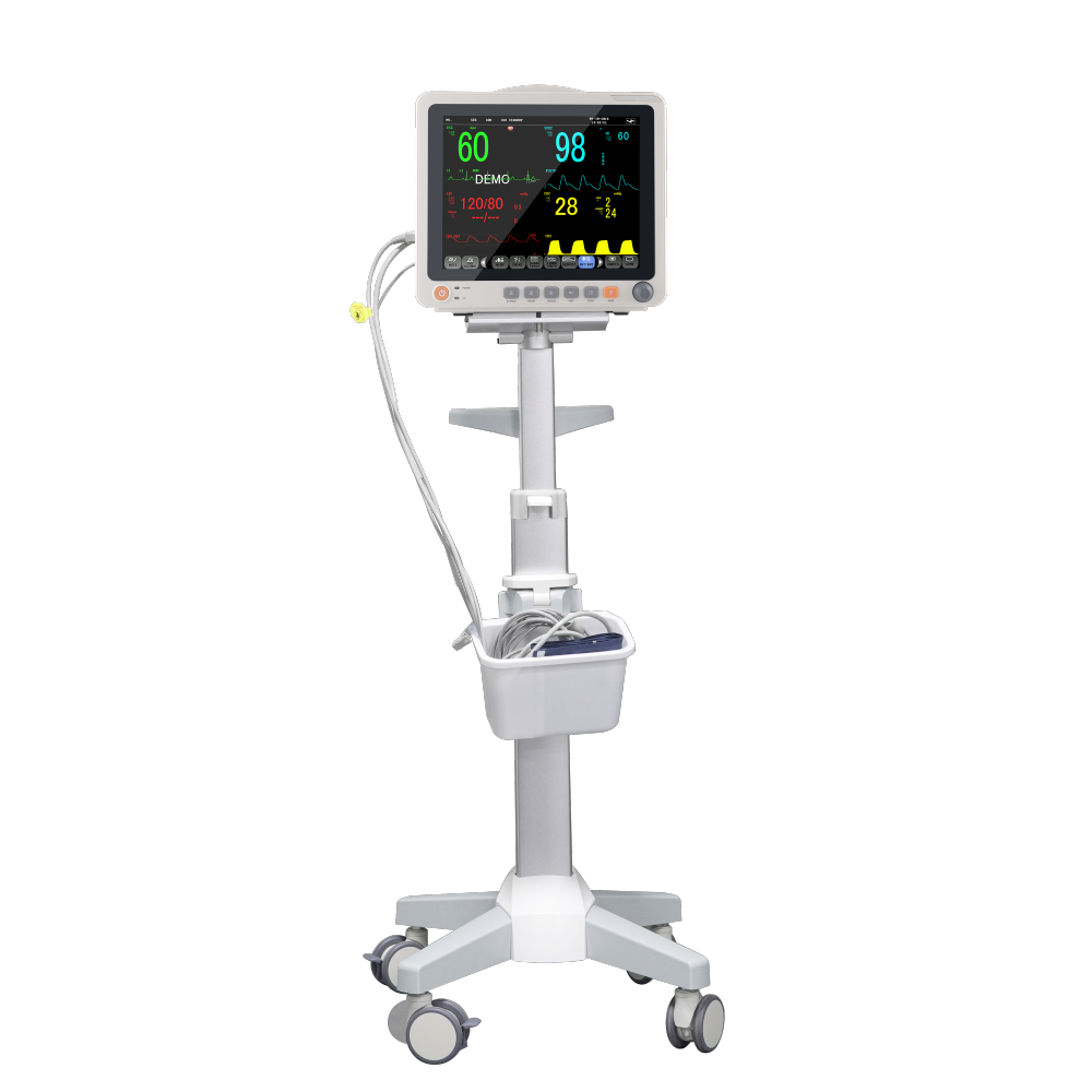12-inch multi-parameter touch electrocardiogram and heart rate monitor
