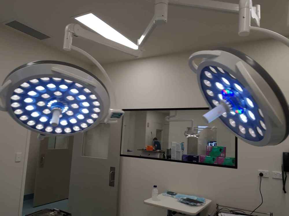 Medical LED surgical light with camera