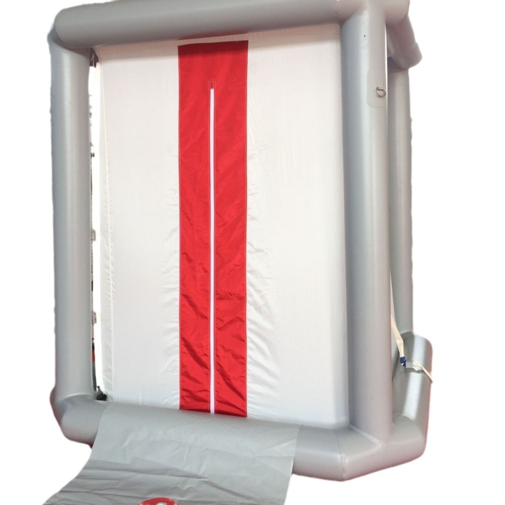 Single-person decontamination tent