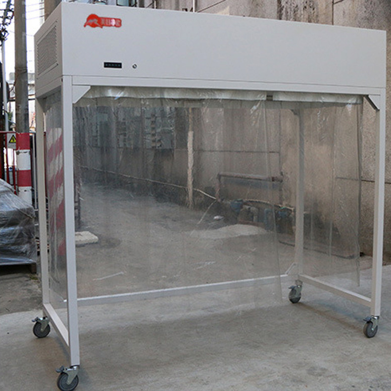 Horizontal-flow medical laminar-flow bed