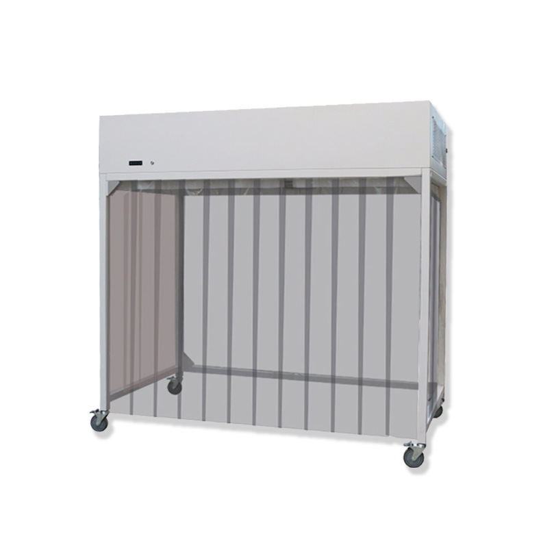 Horizontal-flow medical laminar-flow bed