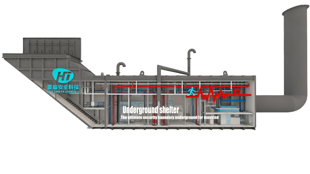 Underground escape pod