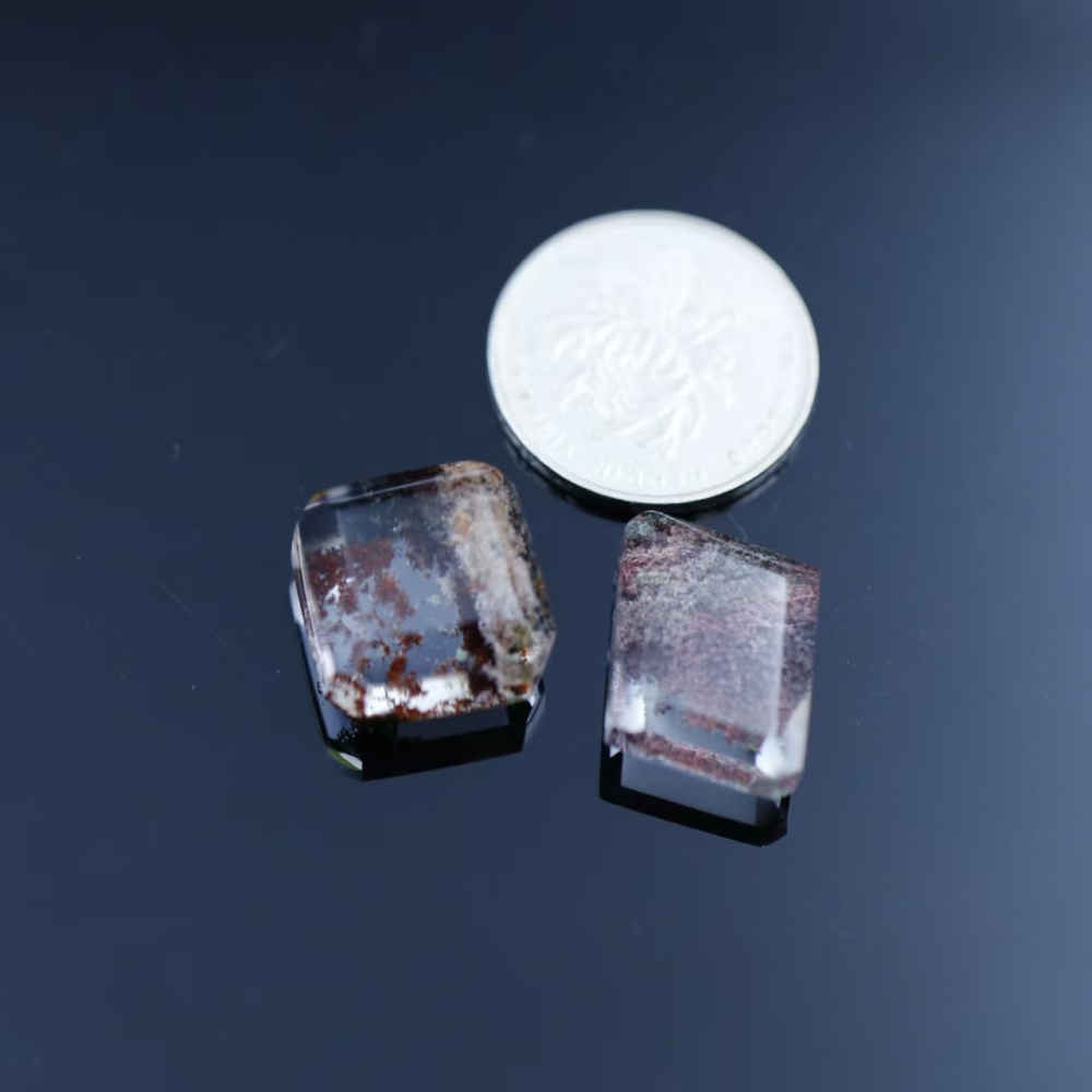 Square ultra-clean body all-inclusive four Seasons Ghost crystal bare stone, customizable pendant crystal energy odd stone