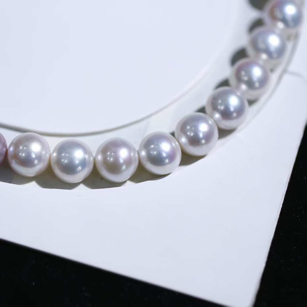 12mm Freshwater round gradient Edison pearl beads for necklace/chain