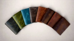 Leather finish