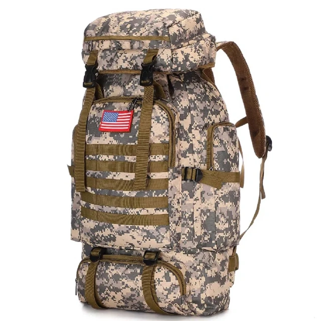 Oleaderbag Men's Hiking Backpack Waterproof Training Camping Backpack Travel Day Bag  Military Sling Bag for Men Outdoor Small Backpack Pack Shoulder Mini Concealed Carry One Strap Go Bag