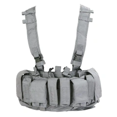 Customized Tactical Chest Rig Multi-pockets Camo Harness Tactical Chest Rig Vest Tactical Chest Pack Rig Hot Sale Multifunctional CAMO Vest for Training Lightweight Camouflage Tactical Chest Rig Vest Adjustable Training Chest Rig